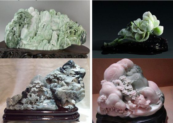 Trung Quốc có 4 loại ngọc quý là Ngọc Lam Điền, Ngọc Độc Sơn, Ngọc Tụ Nham và Ngọc Hòa Điền